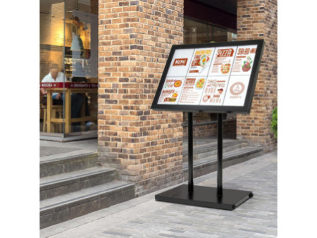 Securit Socle pour vitrine d'affichage Black Star XXL, noir