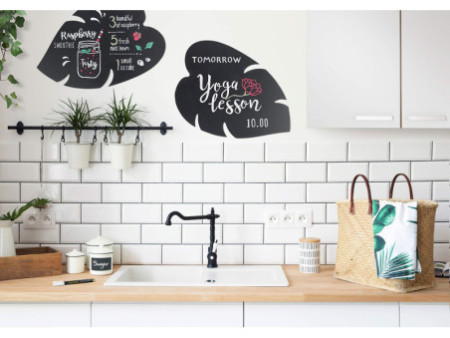 Securit Ardoise murale SILHOUETTE 'Leaf'