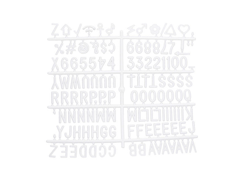 Securit Jeu de lettres pour panneau mural 'LETTER BOARD'