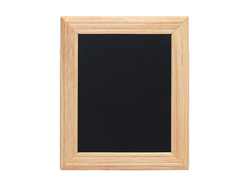 Securit Ardoise murale UNIVERSAL, avec cadre en bois, hêtre