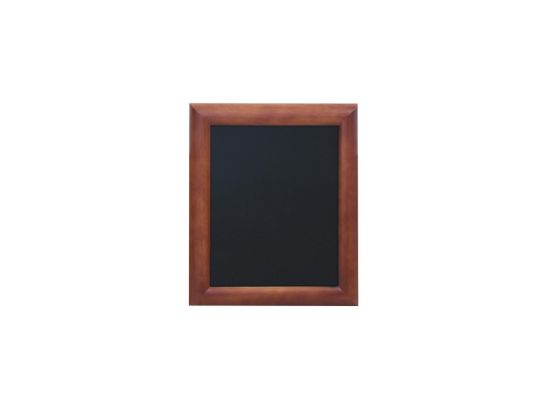 Securit Ardoise murale UNIVERSAL, avec cadre en bois, marron