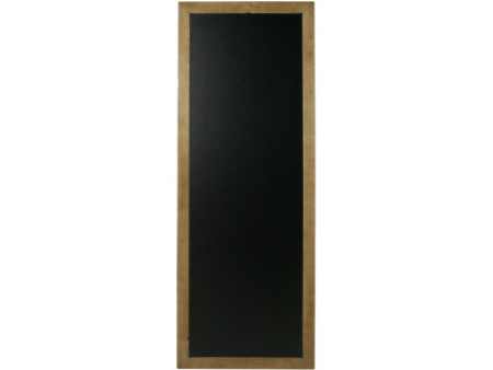 Securit Ardoise LONG, avec cadre en bois, tek