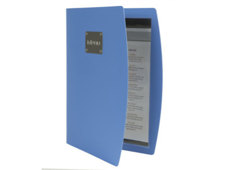 Securit Protège-menus RIO MENU, A4, bleu