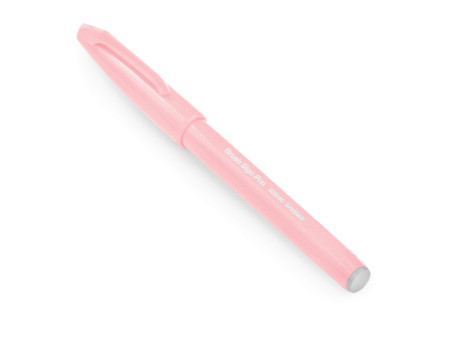 PentelArts Stylo feutre Brush Sign Pen SES 15, rose pastel