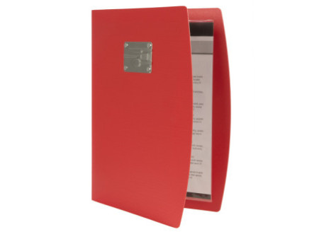 Securit Protège-menus RIO COUVERTS, A4, rouge