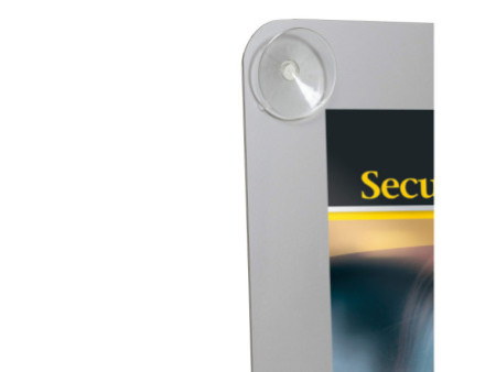 Securit Porte-affiches, A4, gris