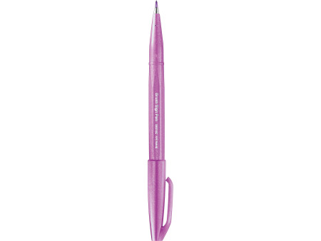 PentelArts Stylo feutre Brush Sign Pen SES 15, mauve