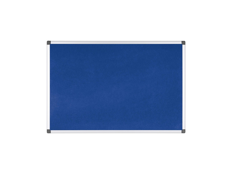 Bi-Office Tableau en feutre 'Maya', 900 x 600 mm, bleu
