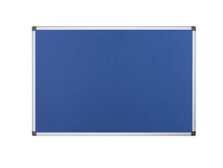 Bi-Office Tableau en feutre 'Maya', 1.800 x 1.200 mm, bleu