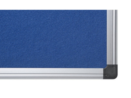 Bi-Office Tableau en feutre 'Maya', 1.800 x 1.200 mm, bleu