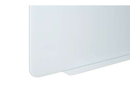 Bi-Office Tableau magnétique en verre, 1.500x1.200 mm, blanc