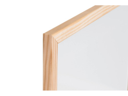 Bi-Office Tableau mixte, cadre en bois, (L)400 x (H)300 mm