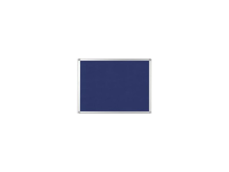 Bi-Office Tableau en feutre AYDA, 600 x 450 mm, bleu