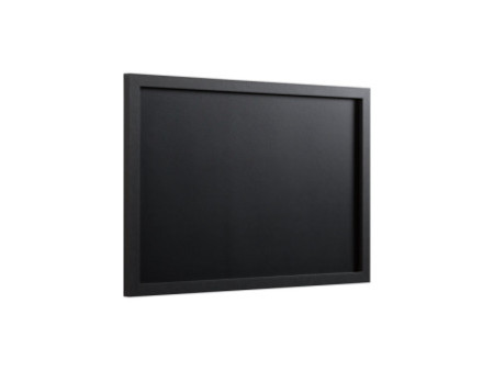 Bi-Office Tableau noir, cadre noir, 600 x 400 mm