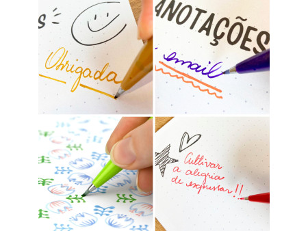 PentelArts Stylo feutre Brush Sign Pen SES 15, brun