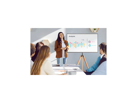 Bi-Office Support TV, jusqu'à 140 cm (55'), trépied