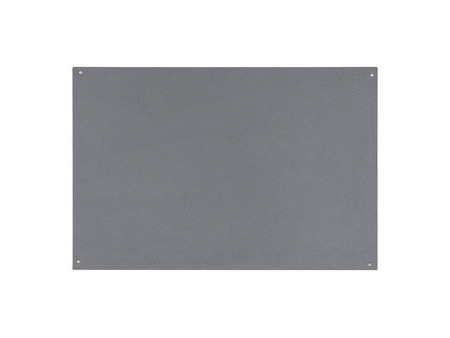 Bi-Office Tableau en feutre sans cadre, 1.200 x 900 mm, gris