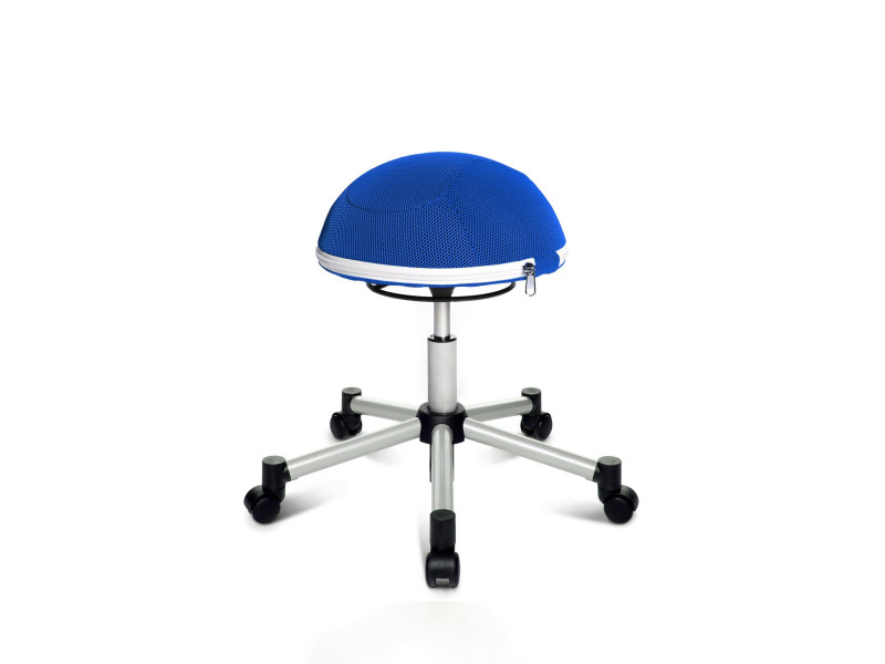 Topstar Tabouret fitness 'Sitness Half Ball', bleu