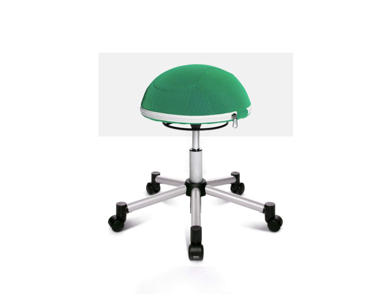 Topstar Tabouret fitness 'Sitness Half Ball', vert