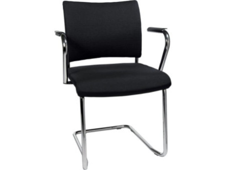 Topstar Accoudoirs modèle type 'Visit', noir/chromé
