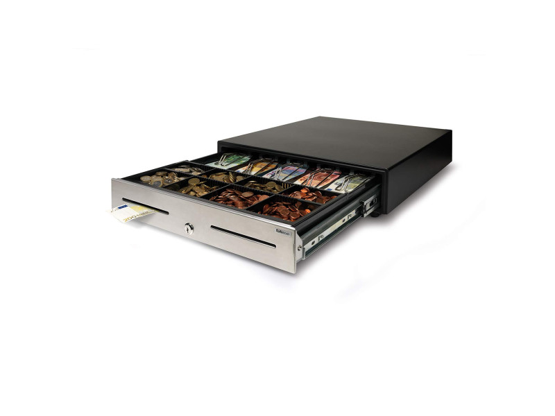 Safescan Tiroir caisse 'HD-4646S Heavy Duty', noir/argent