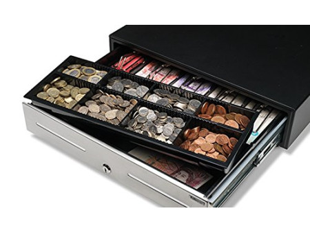 Safescan Garniture pour tiroir caisse '4646T', noir