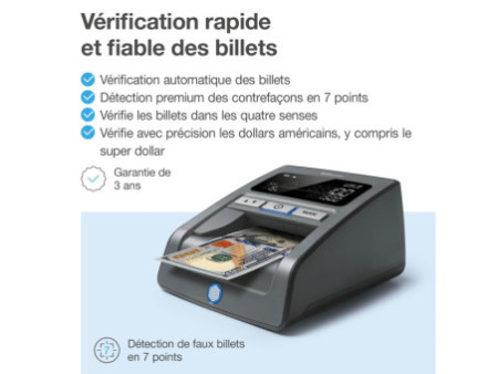 Safescan Détecteur de faux billets 'Safescan 185-S', noir