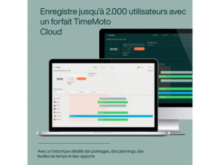 TimeMoto Système de pointage TM-818 SC, capteur RFID/MIFARE