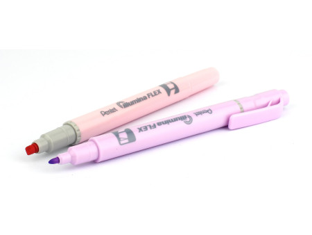 Pentel Surligneur Illumina Flex Pastel, bleu clair pastel