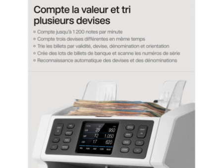Safescan Compteuse de billets 'Safescan 2985-SX', gris