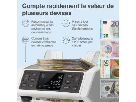 Safescan Compteuse de billets 'Safescan 2865-S', gris