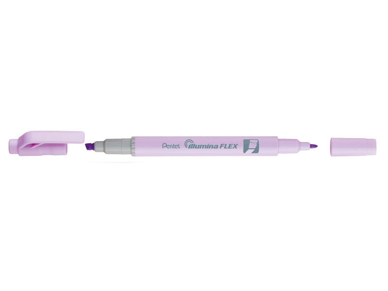 Pentel Surligneur Illumina Flex Pastel, violet pastel