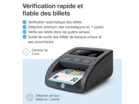 Safescan Détecteur de faux billets 'Safescan 155-S G2', noir
