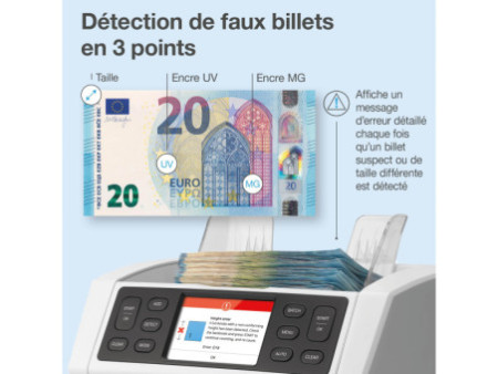 Safescan Compteuse de billets 'Safescan 2850', gris