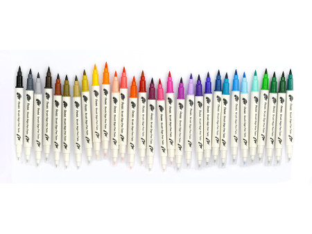 PentelArts Feutre pinceau BrushSignPen Twin, set de 30