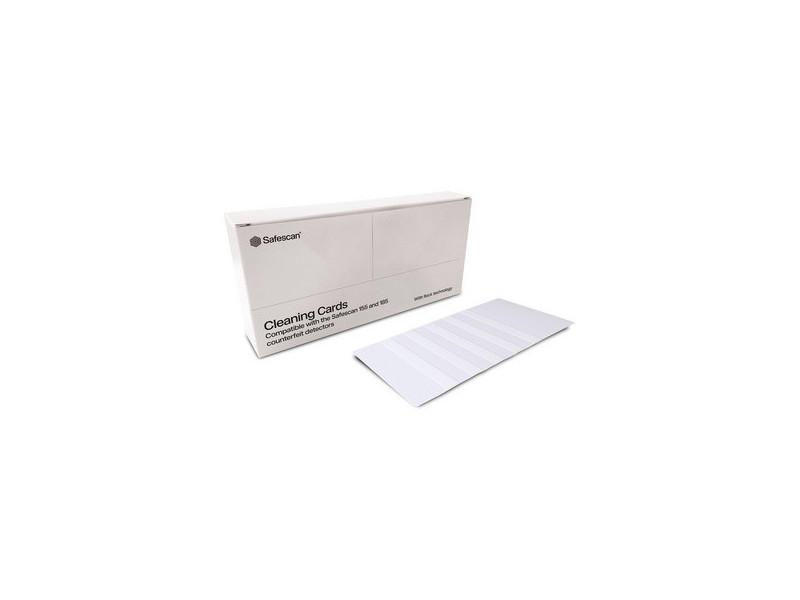 Safescan Cartes de nettoyage pour détecteurs de faux billets