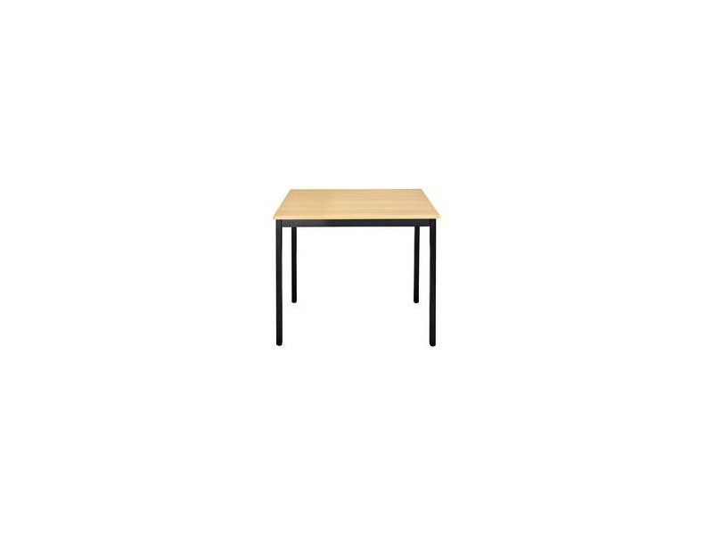 SODEMATUB Table universelle 76RHN, 700 x 600, hêtre/noir