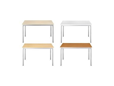 SODEMATUB Table universelle 188RGA, 1800x800, gris clair/alu