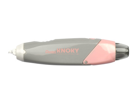 Pentel Ruban correcteur rétractable KNOKY, 5 mm x 6 m, gris
