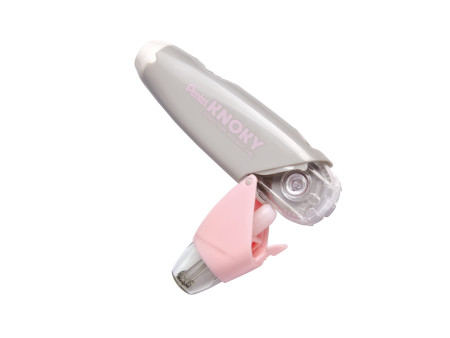 Pentel Ruban correcteur rétractable KNOKY, 5 mm x 6 m, gris