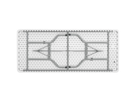 SODEMATUB Table pliante YCZ-183 en plastique, gris clair