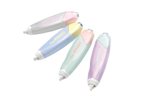 Pentel Ruban correcteur rétractable KNOKY, violet
