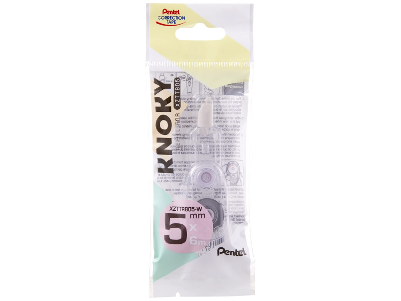 Pentel Cassette de recharge pour ruban correcteur KNOKY