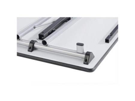 SODEMATUB Table pliante TPMU128GA, 1.200 x 800 mm, gris/alu