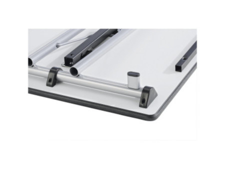 SODEMATUB Table pliante TPMU168GA, 1.600 x 80 mm, gris/alu
