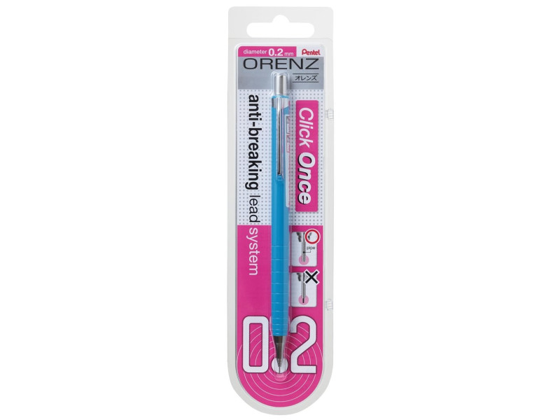 Pentel Porte-mines ORENZ, 0,2 mm, bleu ciel