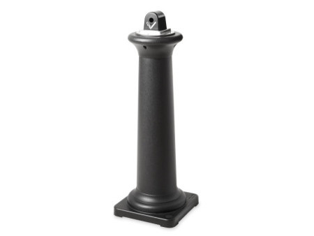 Rubbermaid Cendrier sur base GroundsKeeper Tuscan, noir