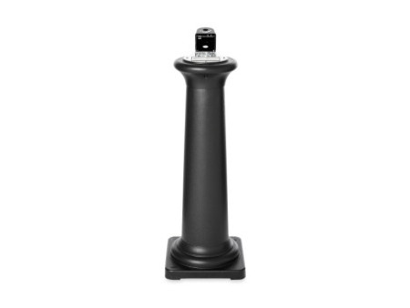 Rubbermaid Cendrier sur base GroundsKeeper Tuscan, noir