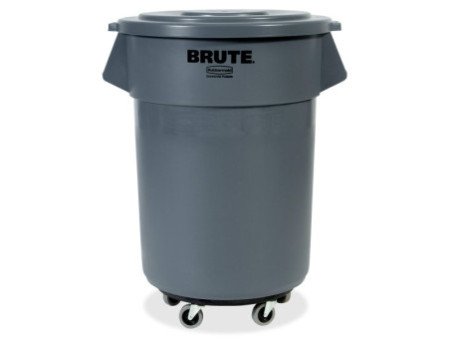 Rubbermaid Couvercle pour collecteur BRUTE, gris