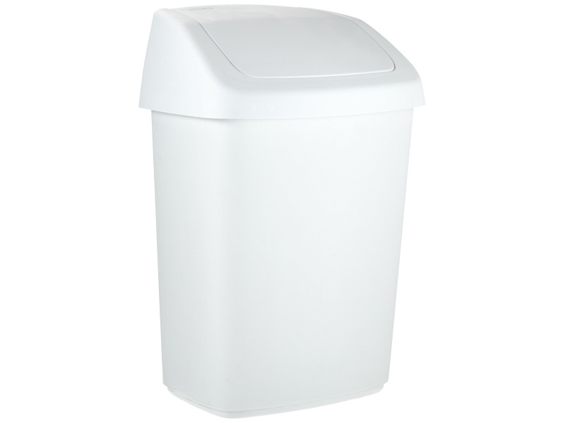Rubbermaid Collecteur de déchets Slim Jim, 60 litres, noir